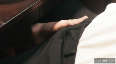 Insatiable Yhivi Has Secret Sex With Boyfriend At Dinner Party