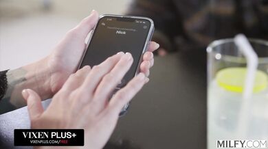 Cock-Hungry MILF Sophia Locke Gets Spit-Roasted By Two Massive BBCs