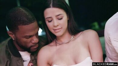 Tiny Smokeshow Kylie Rocket Gets Double-Teamed By Two Huge BBCs