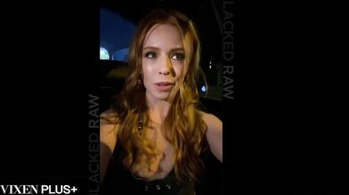 Drobná zrzka Madi Collins dostává naloženo do všech děr ve svém prvním BBC gangbangu