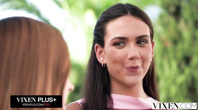 Secret Girlfriends Vixi Rafi And Melanie Marie Share A Cock In Hot Threesome