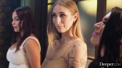 Eva Angelina, Angel Youngs And Rissa May Share A Massive BBC In Crazy Foursome