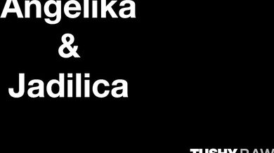 Petite Hotties Angelika Greys And Leo Ahsoka Take Turns Getting Their Tiny Asses Filled Up