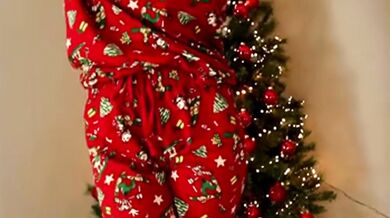 My Hot Stepmom Under The Christmas Tree!