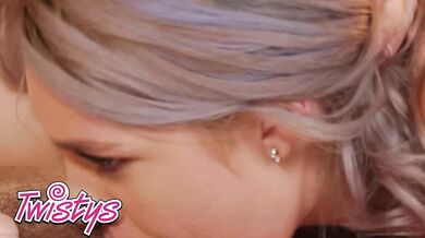 Stepsisters Giselle Palmer And Gabbie Carter Release Frustration With Wild Kissing And Licking