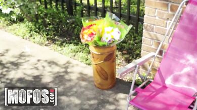 Ava Sinclaire Teases Zeus With Her Big Boobs Before Taking A POV Reverse Ride On His Cock