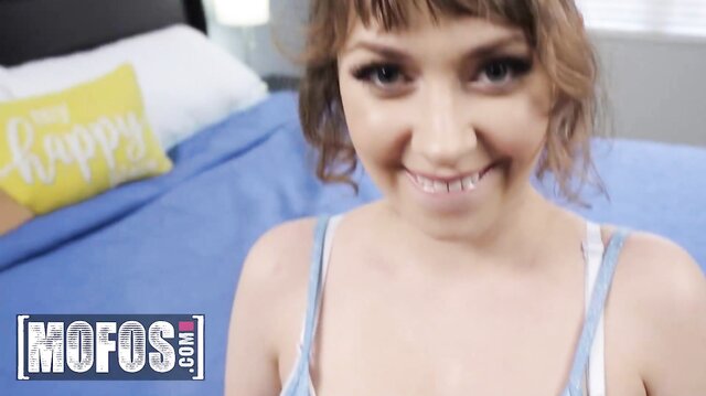 Ava Sinclaire Teases Zeus With Her Big Boobs Before Taking A POV Reverse Ride On His Cock