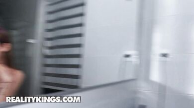 Blonde Nympho Tiffany Tatum Gets Her Ass Wrecked Upstairs By Tall Stud Francis X