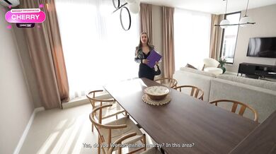 The realtor took the viewing to another level