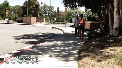 Cute Blonde Daisy Stone Pulls Mick To A Secluded Spot Where She Can Ride His Big Dick