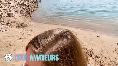 Molly Takes A Nice Swim And Suddenly Gets Hungry For Some Cock In Her Mouth