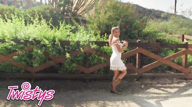 Hot Destiny Cruz Gets Naughty On The Ranch As Your November Treat Of The Month