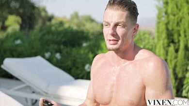 VIXEN Insatiable Trophy Wife Valentina Nappi Rides Hubby's Hard Cock