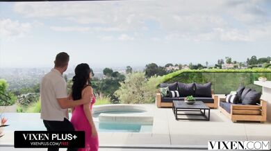 VIXEN Insatiable Trophy Wife Valentina Nappi Rides Hubby's Hard Cock