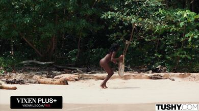 Nadržanú kočku na výlete borec nadoraz vyklátil do análu