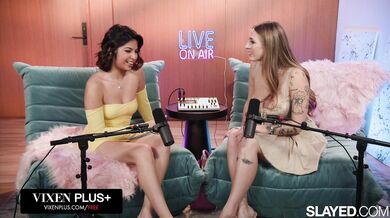 Přírodní kráska Angel Youngs s chutí vylízala lahodnou píču sexy Hazel Heart