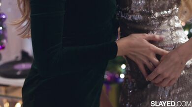 Flawless Beauty Nancy Ace Devours Gorgeous Redhead Mel Rose's Pussy