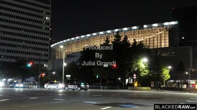 Pretty Petite Model Gets Stretched Out By BBC