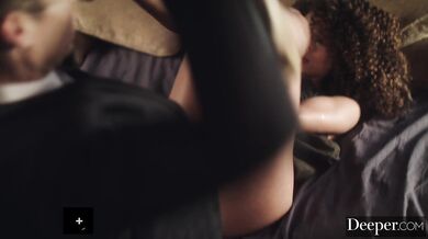 Dominated Cecilia Lion gives in to her fantasies