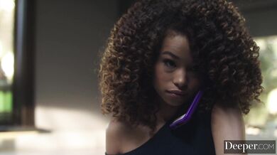 Dominated Cecilia Lion gives in to her fantasies