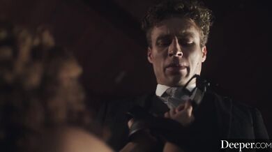 Dominated Cecilia Lion gives in to her fantasies