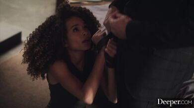 Dominated Cecilia Lion gives in to her fantasies