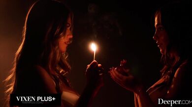 Curvy Dreamgirls Angie Faith And Rissa May Share A Monster BBC