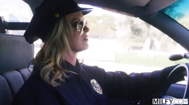 Hot Officer teaches bad boy a lesson