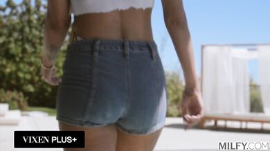 Hot Blonde MILF Millie Morgan Gets Tag Teamed By Two Monster BBCs