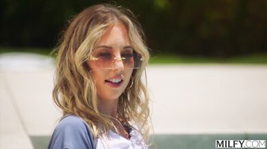 Hot Blonde MILF Millie Morgan Gets Tag Teamed By Two Monster BBCs