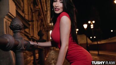 Francúzska kráska si nechala poriadne odfajčiť svoj dokonalý zadoček v tejto vášnivej análnej jazde