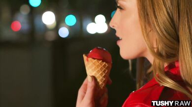 Horny Blonde Nympho Karla Wants Anal