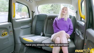 Blonde Brazilian girl betrays boyfriend to buy new glasses