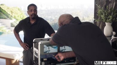 Sexy Blonde Housewife Melissa Stratton Gets Double Teamed By Two Massive BBCs