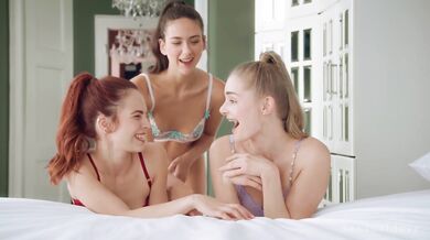 Fibi Euro, Sirena Milano And Vixi Rafi In Threesome