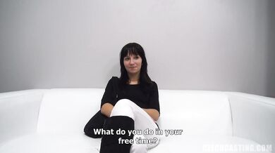 Attractive Girl At The Casting