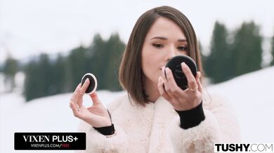 Anal Obsessed Beauty Eve Sweet Seduces Clemence Audiard And Her Boyfriend At The Chalet