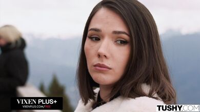 Anal Obsessed Beauty Eve Sweet Seduces Clemence Audiard And Her Boyfriend At The Chalet