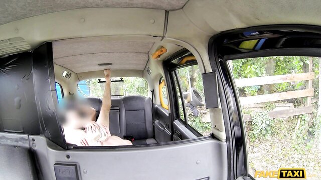 Gym Blonde Gets An Anal Workout In The Back Of A Taxi