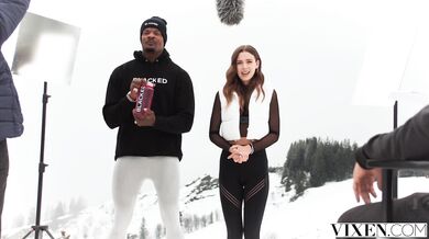 Insatiable Model Hope Heaven Has Passionate Threesome With Kelly Collins And Her Boyfriend