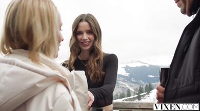 Insatiable Model Hope Heaven Has Passionate Threesome With Kelly Collins And Her Boyfriend