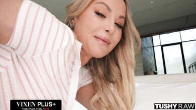 Sexy Busty Blonde Katalina Kyle Goes Crazy For Hard Anal