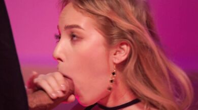 Perfect Blonde Girlfriend Bella Spark Has Secret Life As Cock-Hungry Stripper