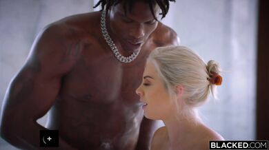 Blonde Babe Can't Resist BBC