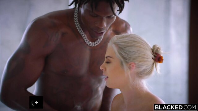 Blonde Babe Can't Resist BBC
