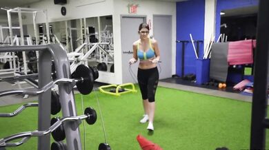 Michele James Fucked In Locker Room