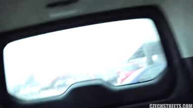 BBW With Huge Tits Anally Fucked In Car