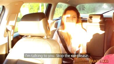 Client gets a big cock in Fake Taxi