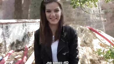 Czech Girl Cheating With Stranger For Money